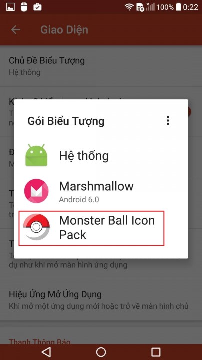 Hướng dẫn đổi giao diện điện thoại Android theo phong cách Pokémon GO