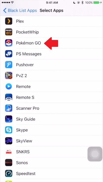 Khắc phục sự cố bị văng khi chơi Pokemon Go trên iPhone jailbreak