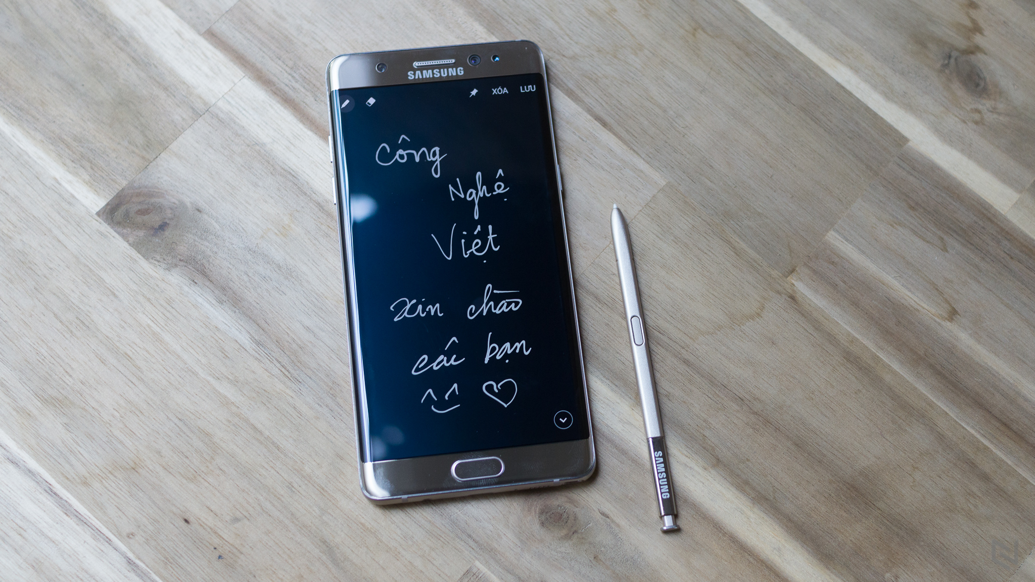 Samsung sẽ đem trình ghi chú của Note 7 xuống các dòng cũ