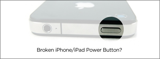 iPhone iPad Power Button