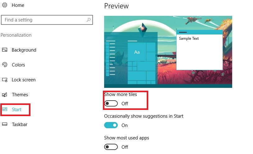Hướng dẫn tùy biến Start Menu trên Windows 10