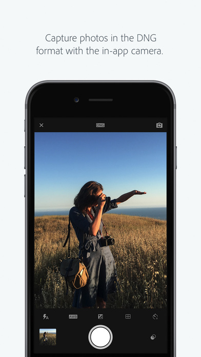 Adobe Lightroom hỗ trợ chụp ảnh định dạng RAW trên iPhone 7/ 7 plus