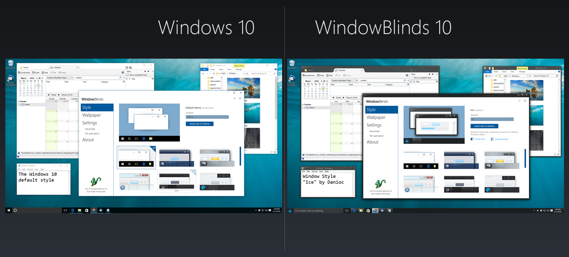Những công cụ tốt nhất để tân trang lại toàn bộ giao diện Windows 10