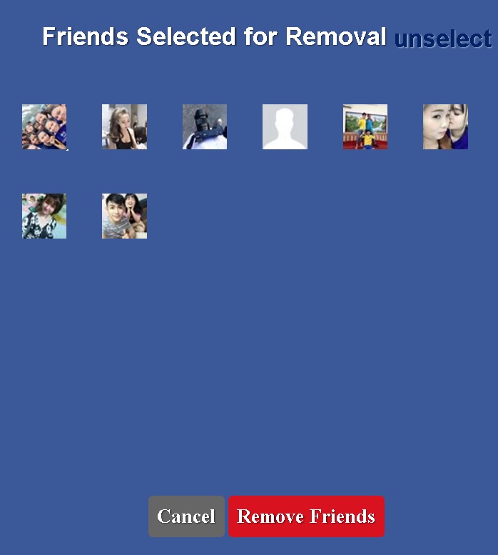 Hủy kết bạn hàng loạt với Friend Remover Pro trên Facebook