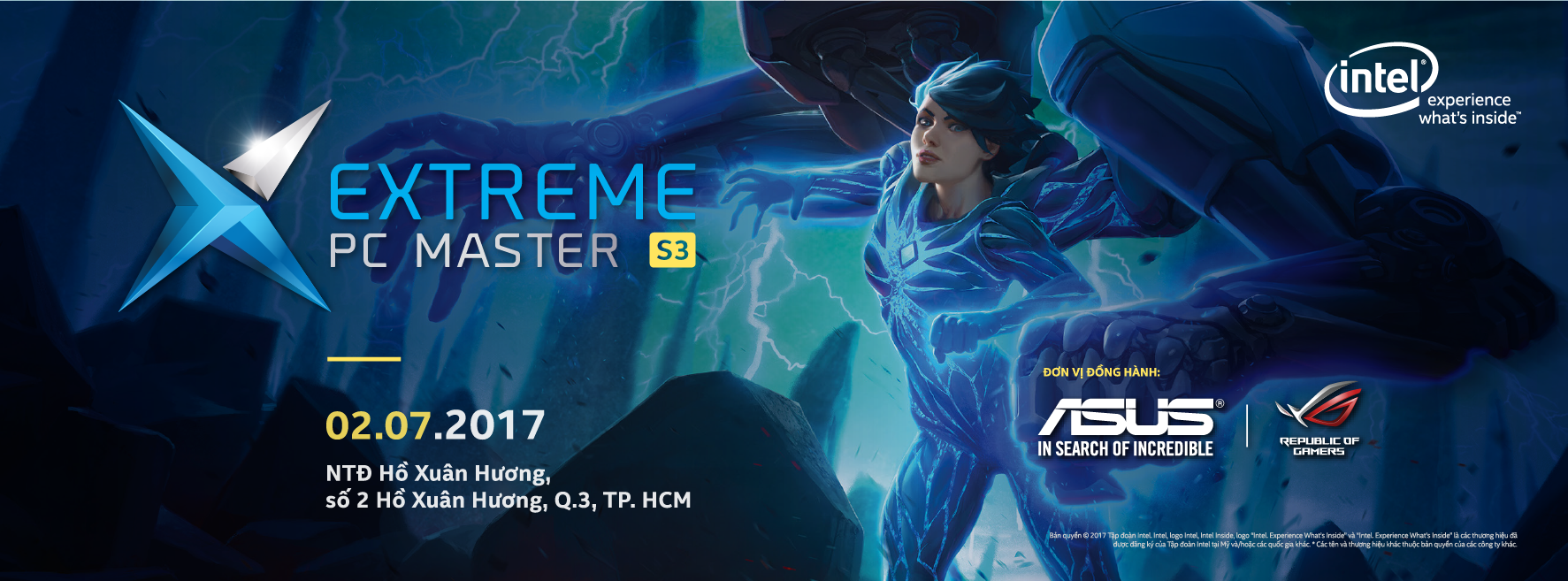 ASUS là nhà tài trợ độc quyền Bo mạch chủ và Card đồ họa tại “Extreme PC Master” mùa thứ 3