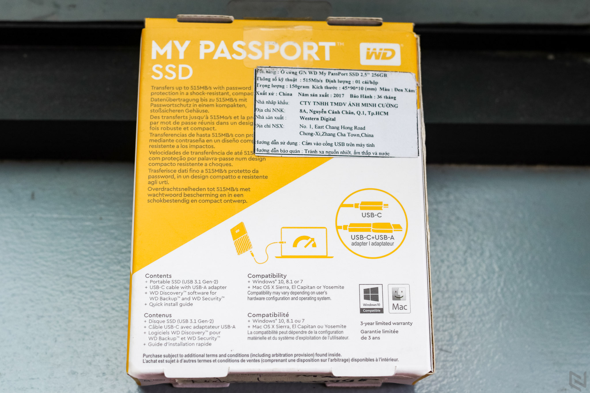 my passport for mac compatible with windows