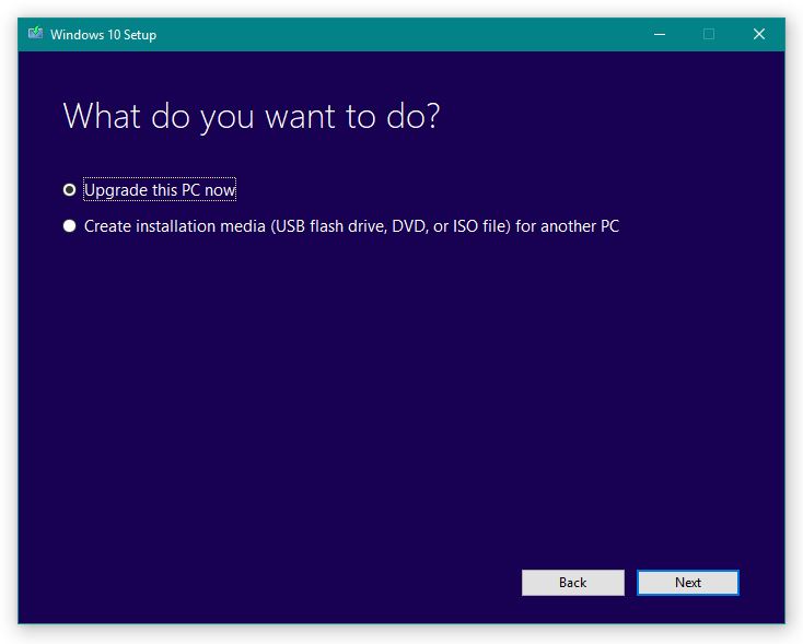 Hướng dẫn cách cập nhật Windows 10 Fall Creators
