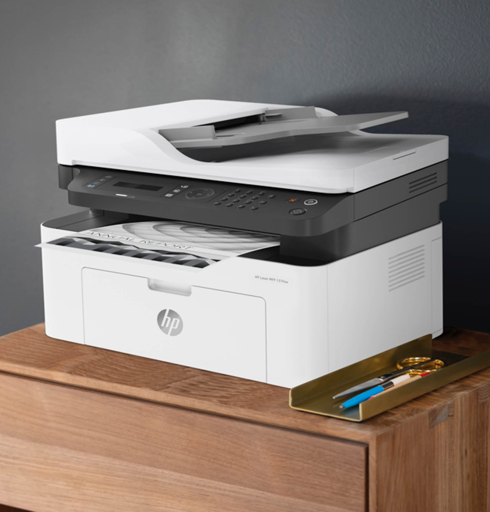 Hp laser mfp 137fnw настройка wifi