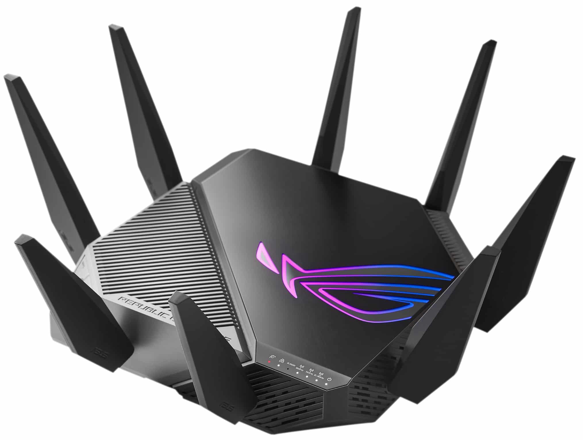 ASUS ROG ra mắt router Rapture GT-AXE11000 trang bị Wi-Fi 6E đầu tiên trên thế giới