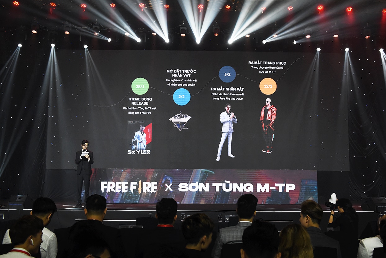 Free Fire ra mắt nhân vật Việt Nam đầu tiên lấy hình tượng từ Sơn Tùng M-TP : Skyler