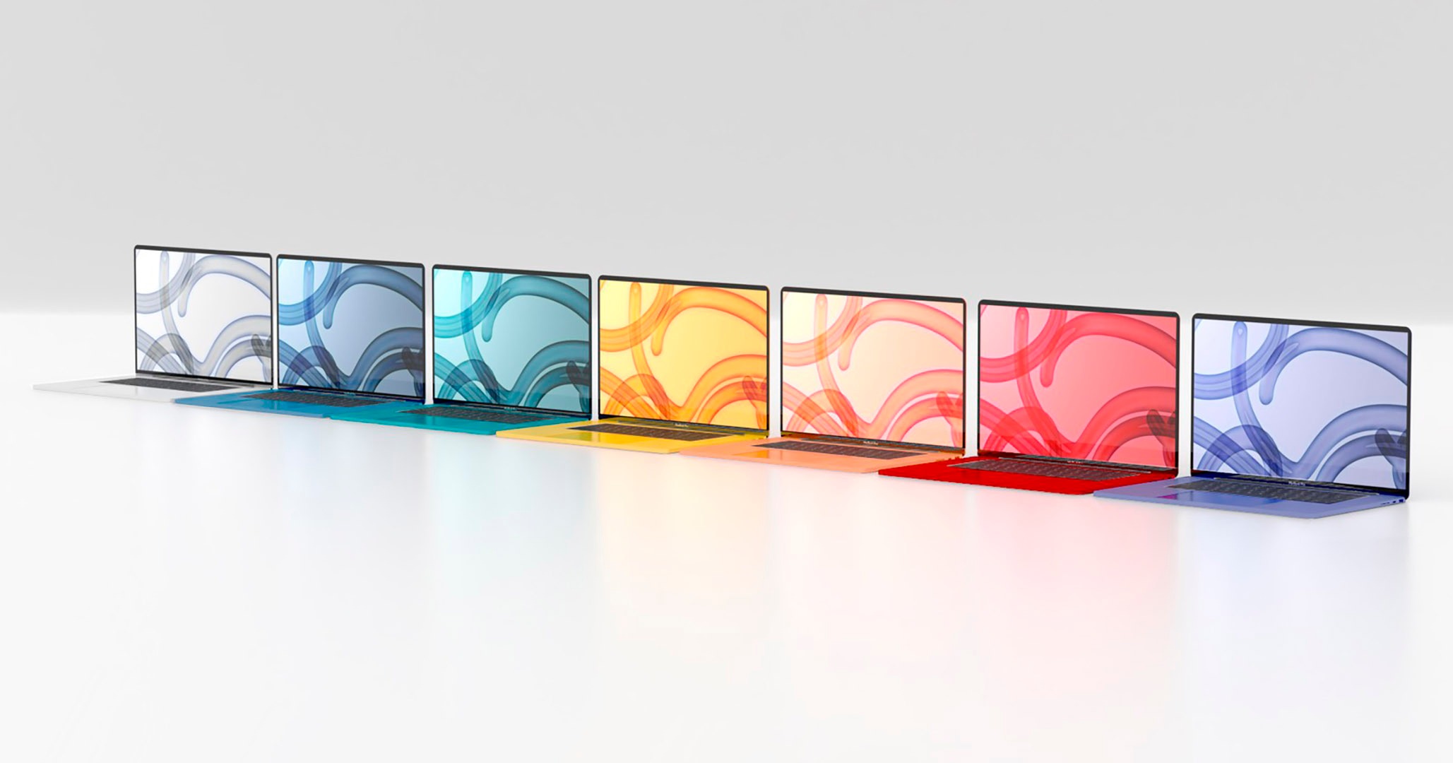Hé lộ thông tin MacBook Air thế hệ mới sẽ có 7 tùy chọn màu sắc rực rỡ