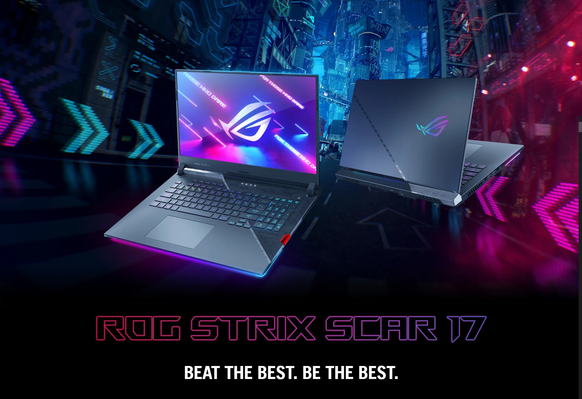 ASUS ra mắt ROG Strix SCAR 17 – laptop gaming có RTX 3080Ti, Core i9 Gen 12 với giá 96 triệu đồng